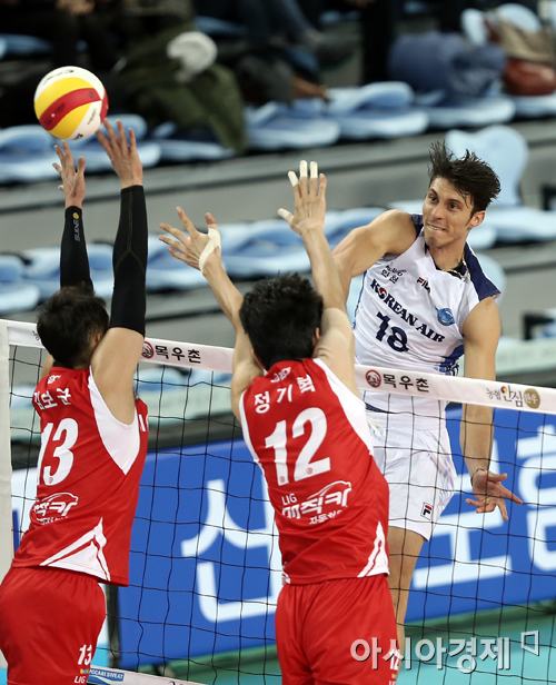 [포토] 마이클 '힘차게!'