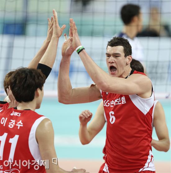 [포토] 득점에 기뻐하는 에드가