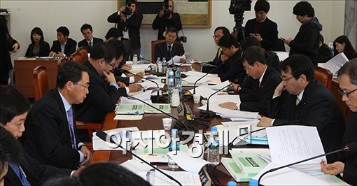 [포토]예결특위 결산심사소위