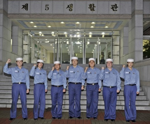 '진짜 사나이' 멤버들, 항해 중 위문편지 받고 감동
