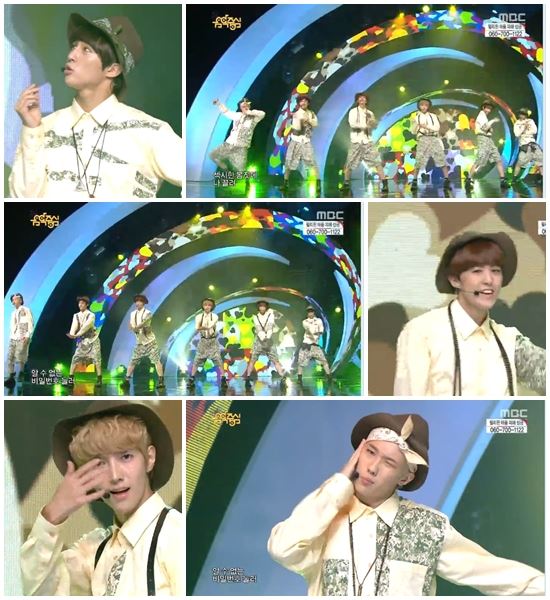 '음악중심' 에이젝스, 능구렁이 익살스럽지만 귀엽네‥