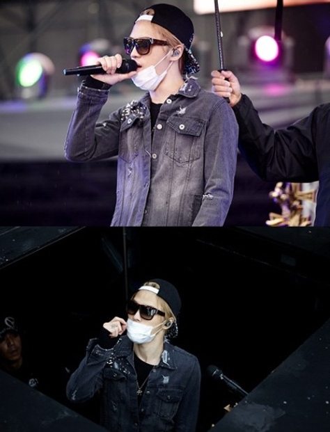 김재중, 日요코하마 콘서트 리허설 현장 공개 '눈길'