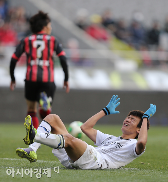 [포토] 한교원 'PK가 아니라구요?'