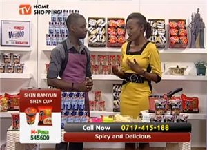 농심, '신라면' 아프리카 케냐 홈쇼핑서 판매