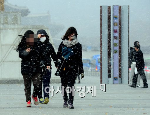 [포토]첫 눈이 너무해 