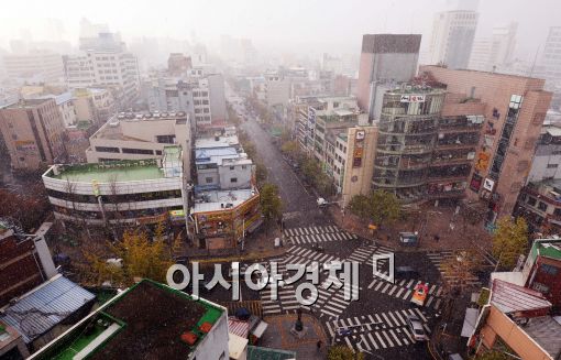 [포토]첫 눈 내리는 서울