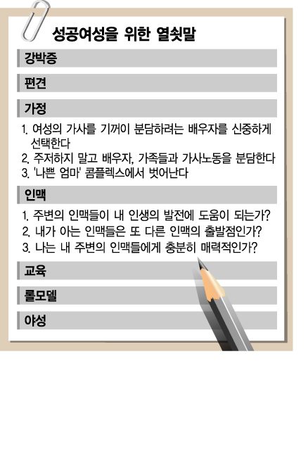 [세상을 바꾸는 W리더십]슈퍼맘 강박감 버려라, '반쪽맘'이 더 멋지다