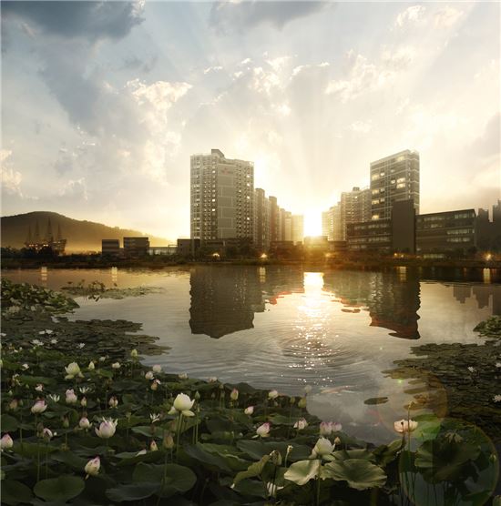 SK건설, '상무 SK뷰' 견본주택 22일 개관 