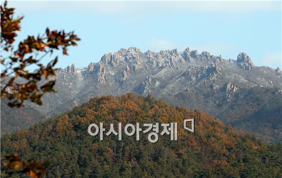 [포토]눈 쌓인 월출산 