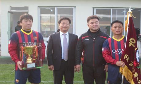 강진교육청, 강진군수기 직장인 축구대회 ‘우승’
