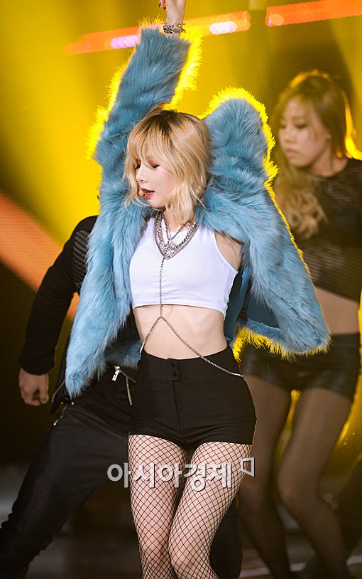 [포토]현아 '섹시한 몸짓'