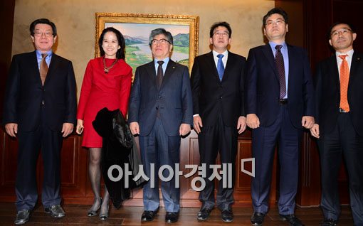 [포토]경제동향간담회 참석한 김중수 한은총재 