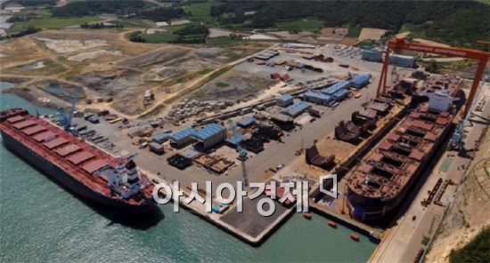 대한조선, 8억달러 규모 벌크선 14척 수주