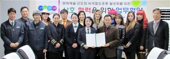 코레일 광주역-한국문화예술협회 업무협약 체결