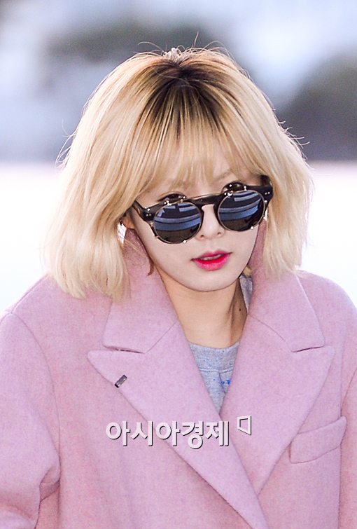 [포토]현아, 멀리서도 빛나는 '뽀송뽀송 아기피부'