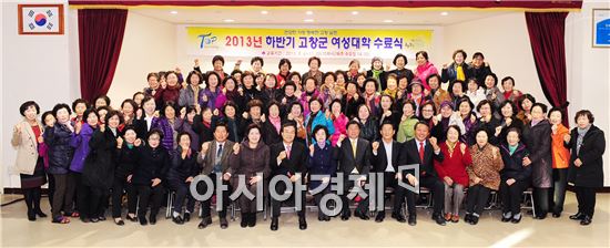 고창군 여성, 10주간 행복여행 마무리