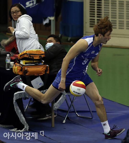 [포토] 곽승석 '놀래켜서 미안해요~'