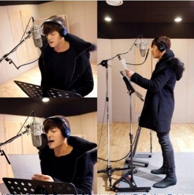 최진혁 녹음실 직찍 포착, 조각상 외모 포스로 '여심 올킬'