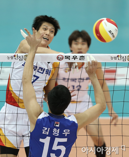 [포토] 하경민 '번개같은 속공'