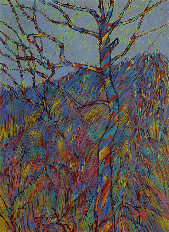 이대원, 나무, 99.5*72.5cm, 1986년.