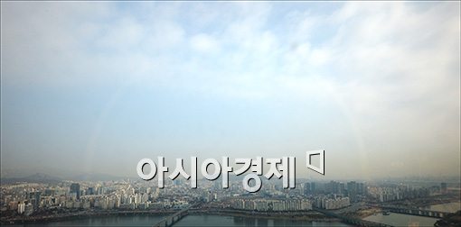 [포토]수도권 미세먼지 '주의'