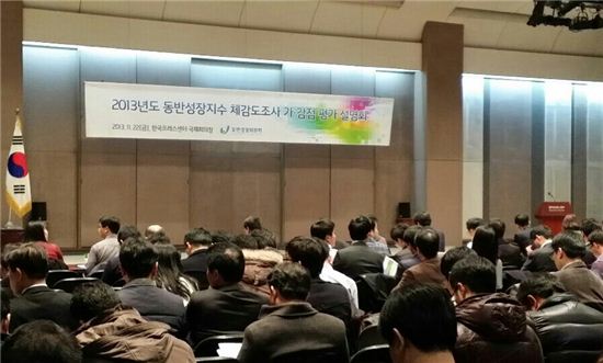동반위, 동반성장지수 체감조사 설명회 개최