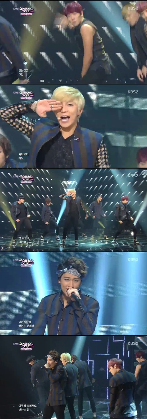 '뮤직뱅크' 유키스, 개성 넘치는 무대..'뜨거운 환호'