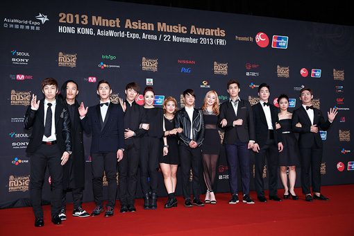 [포토]'2013 MAMA' 참석한 댄싱9