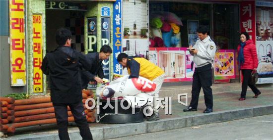 해남군, 불법광고물 특별 합동단속 실시