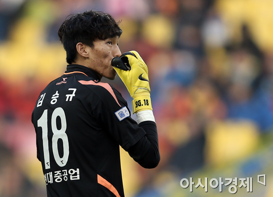 GK 김승규 "고베와 마무리단계, 연락 기다린다"