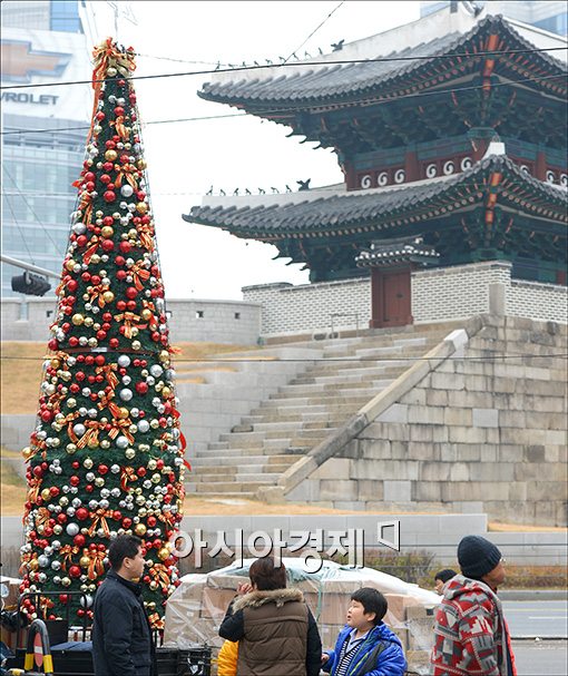 [포토]숭례문과 크리스마스