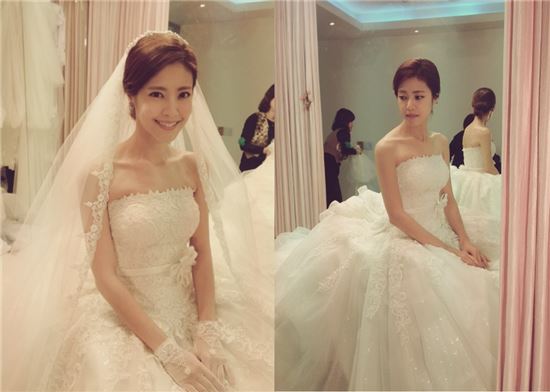 '왕가네' 이윤지 웨딩드레스 공개…"광박이 시집가나?"