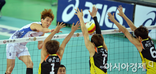 [포토] 곽승석 '막혔나'