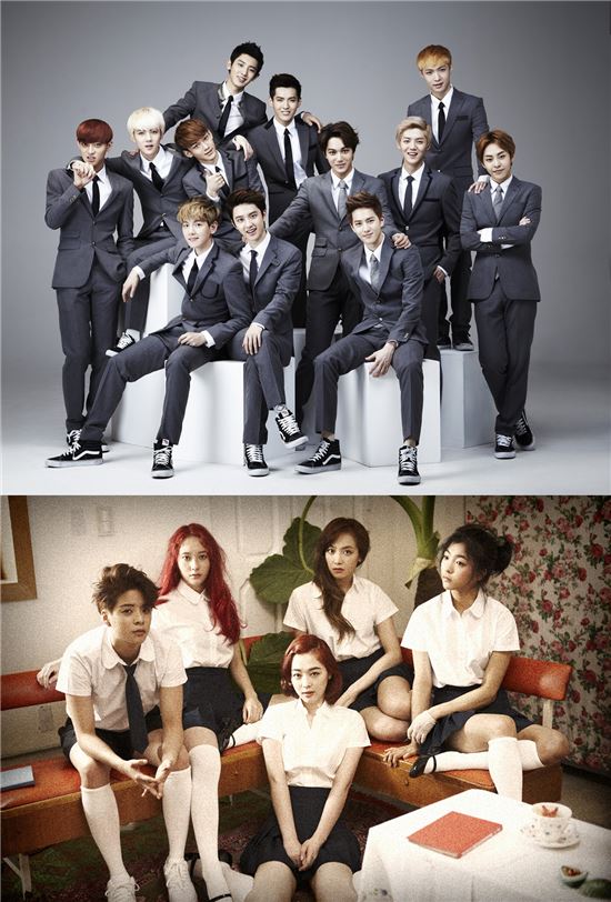 EXO·f(x), 크리스마스 합동 콘서트 개최 '기대감 UP'