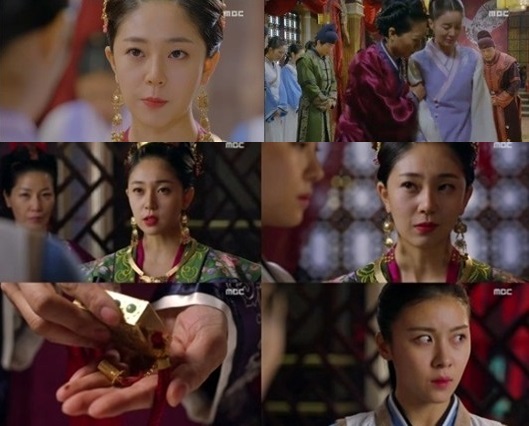 '기황후' 백진희, 순한 얼굴 속 매서운 눈빛 '압권'