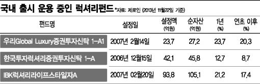 알고 투자하면 끌린다, 글로벌 럭셔리 펀드