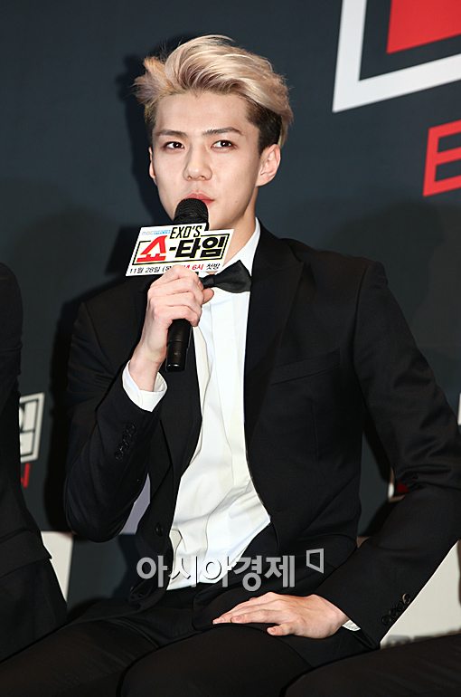 [포토]EXO 세훈, '애교로 꽉찬 귀요미 막내'