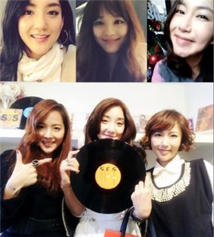 ▲(아래사진 왼쪽부터)유진과 바다, 슈 