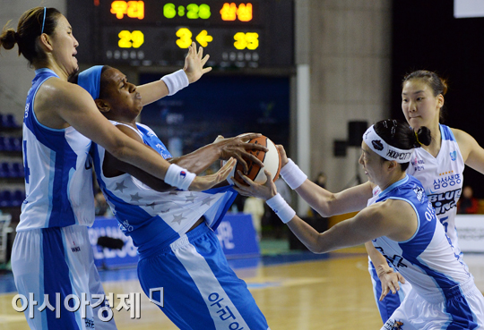 [포토] 굿렛-이미선 '양보 없다'