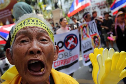 태국 야당 시위대 지지…잉락 총리 대화 제의 거부