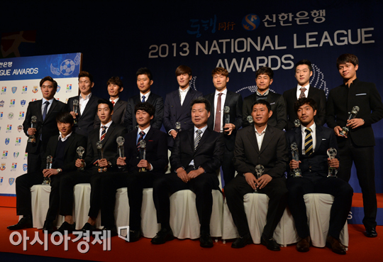 [포토] 2013 내셔널리그 영광의 수상자들