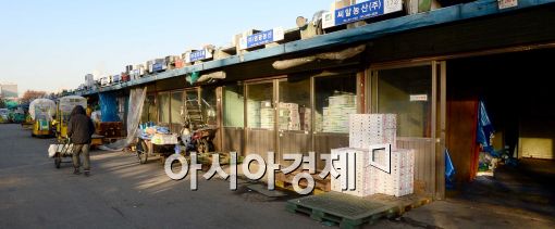 [포토]한산한 가락시장