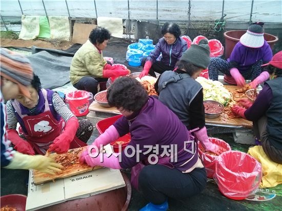 장성군, “음식에 사랑을 담아 드려요!”