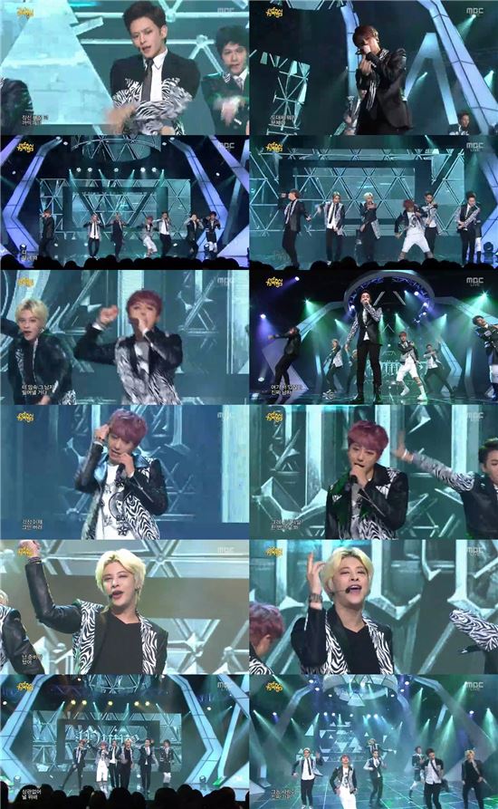 '음악중심' 엠파이어, 역동적 무대로 시선 압도