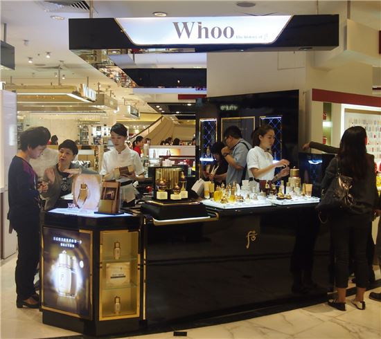LG생활건강 후, 홍콩 '레인 크로포드' 백화점 입점