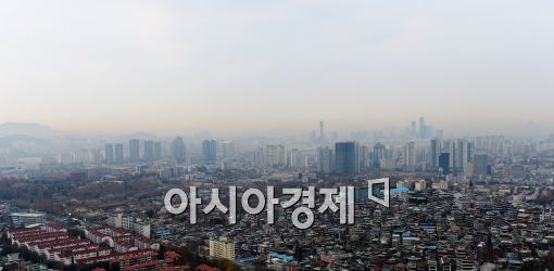 [포토]안개 낀 서울 도심