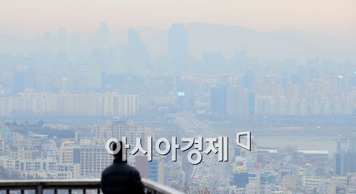 [포토]안개 낀 서울 도심