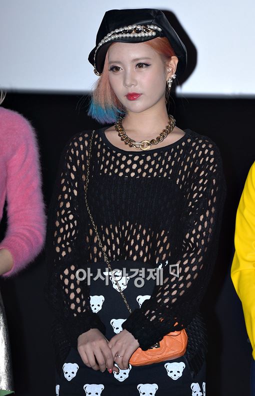 [포토]티아라 큐리, 속 비치는 '파격 시스루'