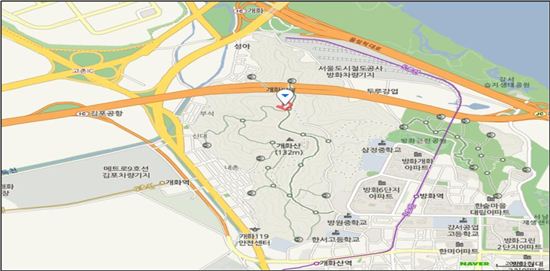 개화산 