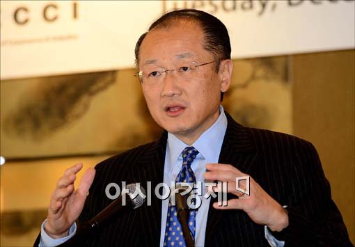 [포토]김용 세계은행 총재, '세계은행 한국사무소 가교 역할'